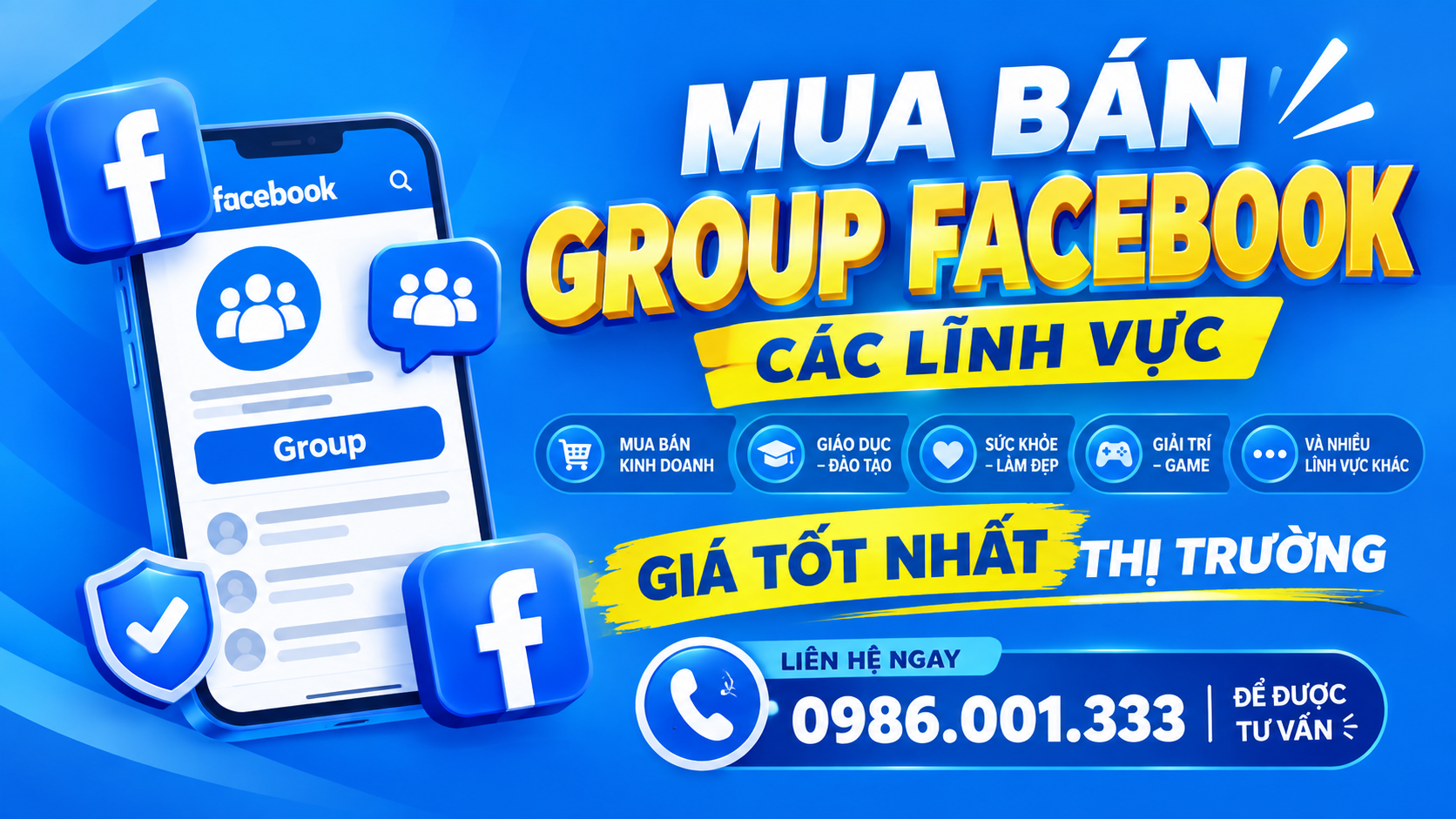 Hướng dẫn bán nhóm Facebook an toàn và bảng giá tham khảo Hướng dẫn bán nhóm Facebook an toàn và bảng giá tham khảo