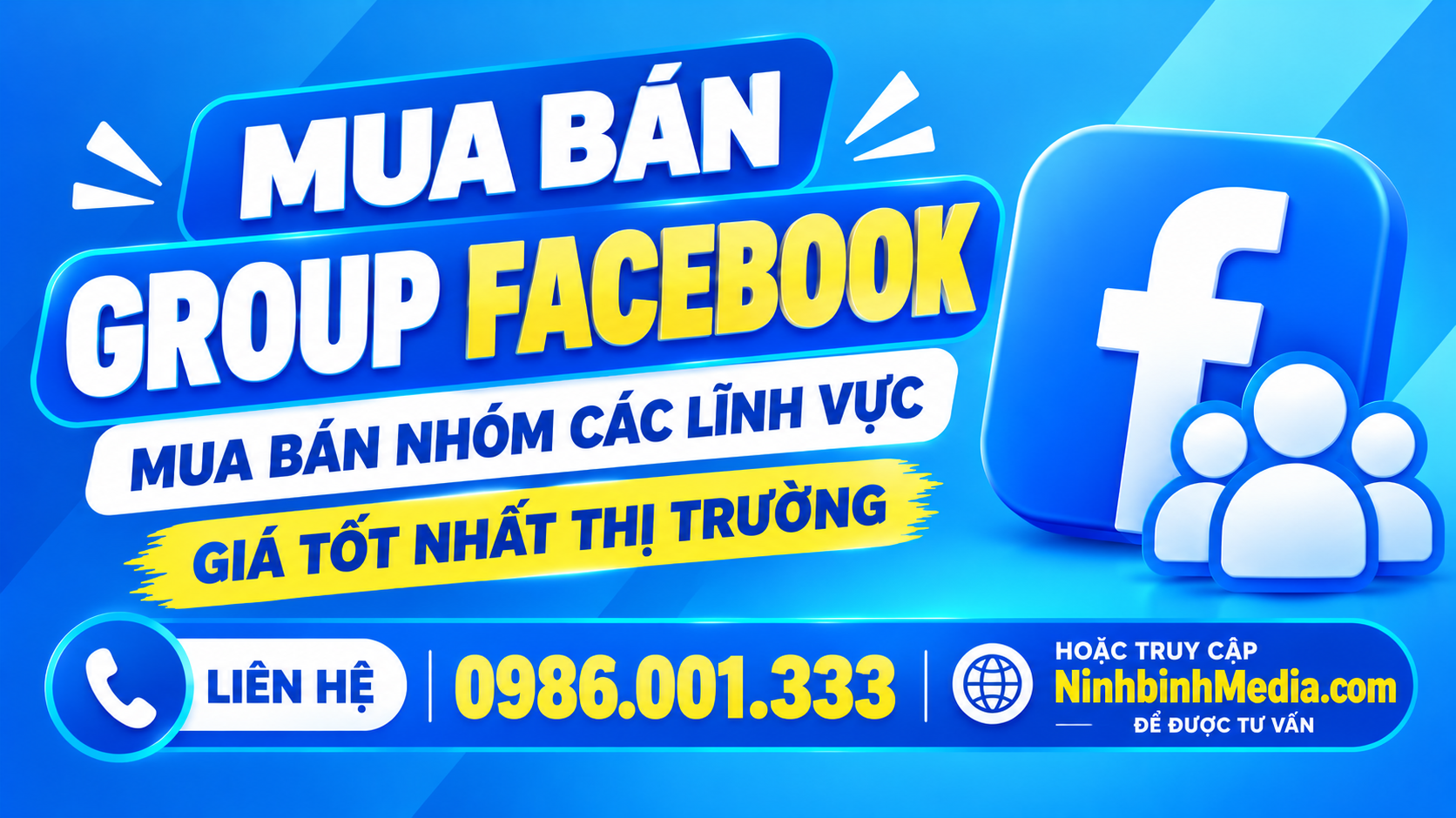 Dịch vụ mua Group Facebook uy tín – Giải pháp sở hữu cộng đồng sẵn có để kinh doanh Dịch vụ mua Group Facebook uy tín – Giải pháp sở hữu cộng đồng sẵn có để kinh doanh