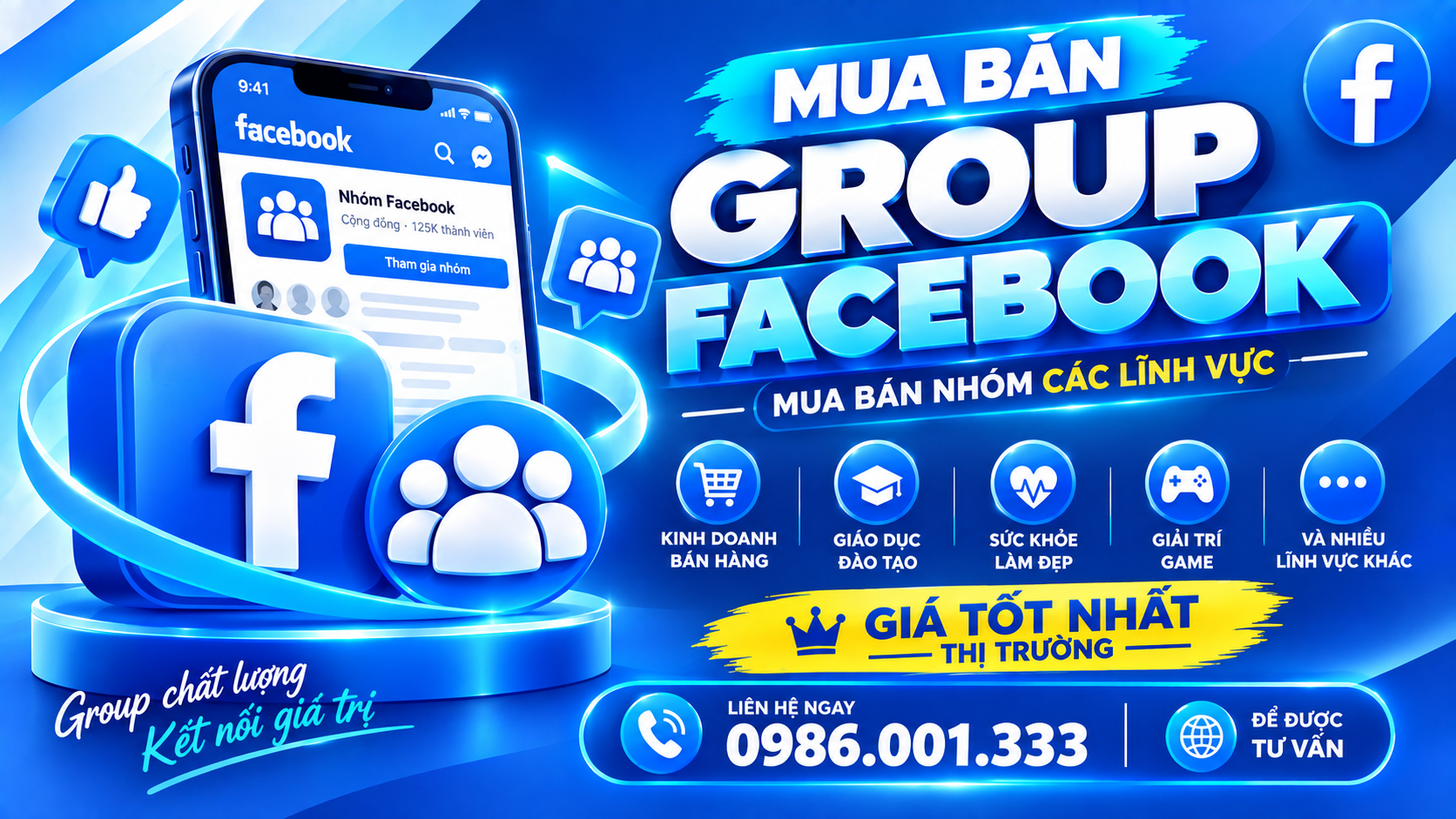 Mua group Facebook có sẵn thành niên, kinh nghiệm từ A tới Z Mua group Facebook có sẵn thành niên, kinh nghiệm từ A tới Z