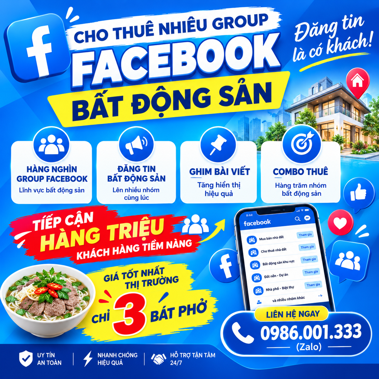 Danh sách hơn 200 nhóm bất động sản Hà Nội để đăng tin bán nhà nhanh chóng  